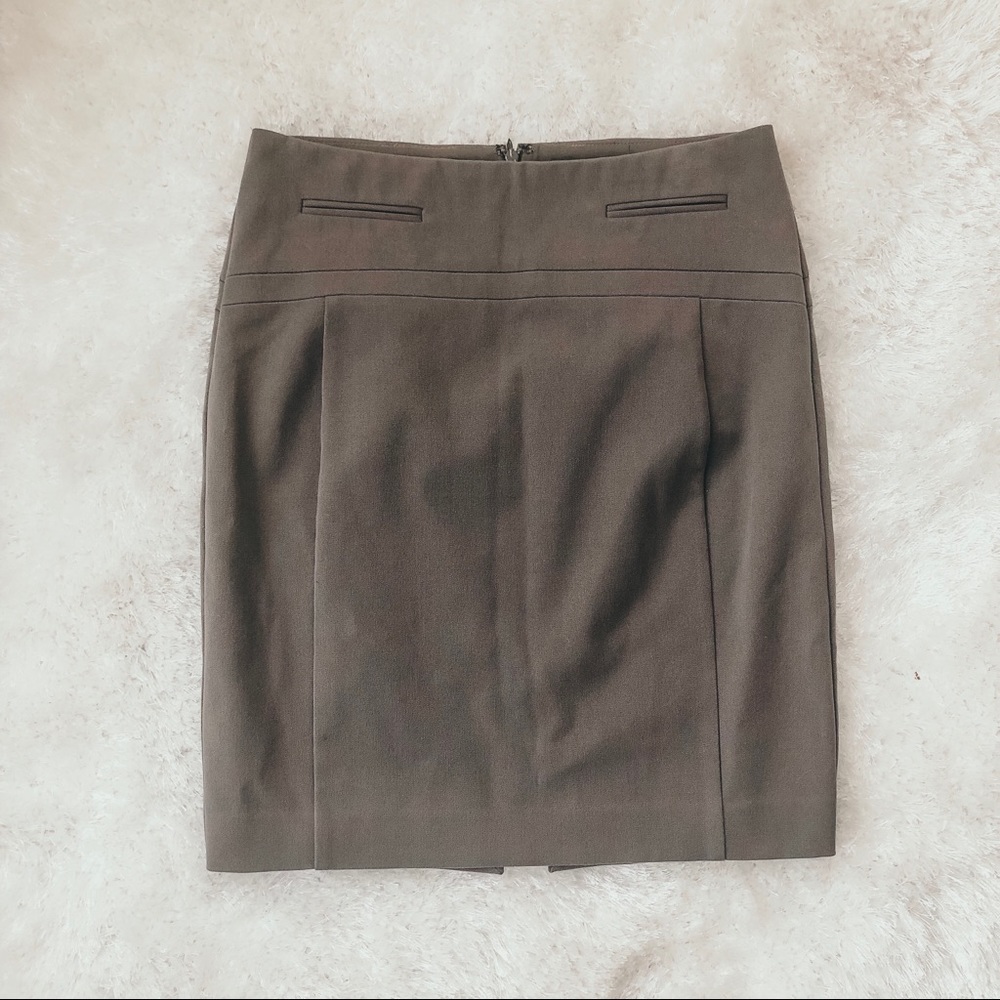 Express Gray Pencil Skirt Size 0